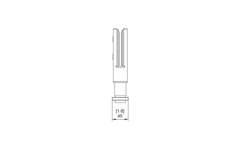 Ecosmart Fire Twin Feet Fixings - ESF.1.A.TFF